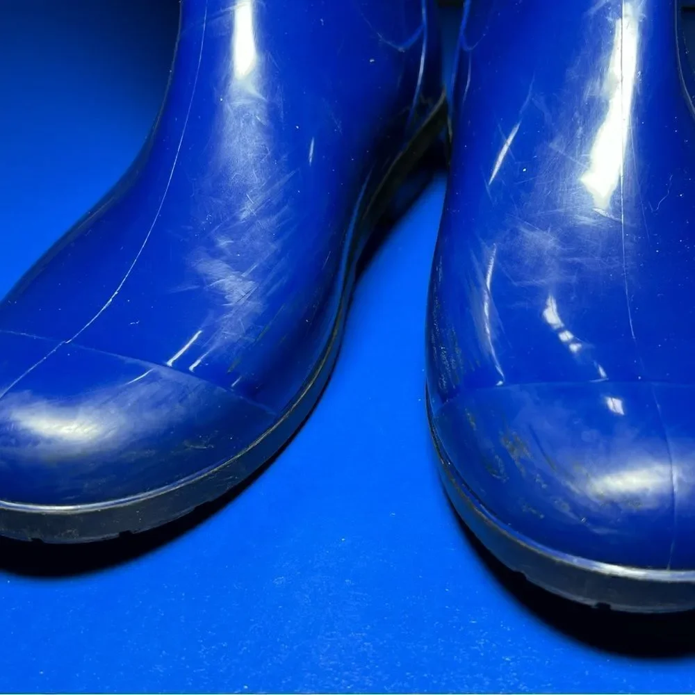 UGG Sienna Womens Rain Boots Blue Jay Rubber Boots 9‎ 1014452